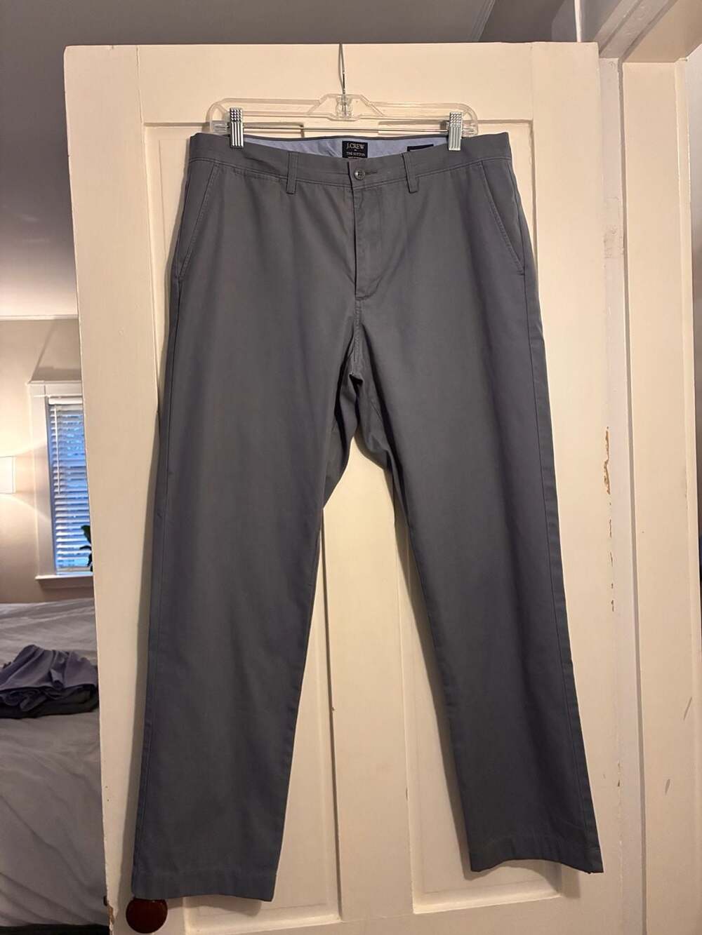 J.Crew The Sutton Summerweight Chino Pants 34x30 Gray